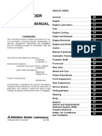 Mitsubishi Outlander Service Manual