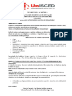 Trabalho de Campo de Antropologia Cultural de Mocambique-2022