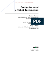 Computational Human-Robot Interaction