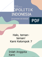 Kelompok 7 Geopololitik Indonesia