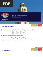 BITS Pilani: ME F318: Computer Aided Design Tutorial/Assignment - 4