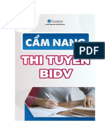 UB GROUP CẨM NANG THI BIDV