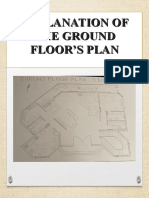 Explanation of The Ground Floor'S Plan