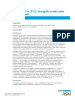 U.S. GAAP vs. IFRS: Intangible Assets Other Than Goodwill: Prepared by