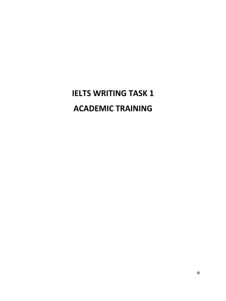 IELTS Academic Writing Task 1 Guide | PDF | Adjective | Adverb