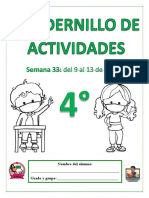 4° S33 Cuadernillo de Actividades-Profa Kempis