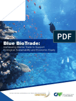 Blue BioTrade. Harnessing Marine Trade To Support Ecological Sustainability and Economic Equity