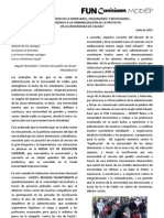 ¡POR EL DERECHO A EXPRESARSE, ORGANIZARSE Y MOVILIZARSE… OPONGÁMONOS A LA CRIMINALIZACIÓN DE LA PROTESTA EN LA UNIVERSIDAD DE CALDAS!