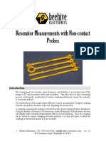 Resonator Measurements With Non-Contact Probes 1.0