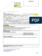 Document Developed by Developmental-Behavioral Pediatrics Lucile Packard Children's Hospital at Stanford Last Update 10/08/13