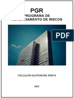 Programa de Gerenciamento de Riscos: Uillians Santos de Jesus