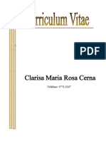 Hoja de Vida Clarisa