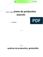 Systemes de Production Avancés 2021