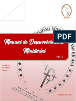 MANUAL DE DESENVOLVIMIENTO MINISTERIAL Vol. 1