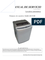 Manual de Servicio Lavadora Haier