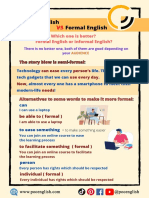 Formal VS Informal 2