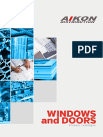 Windows and DOORS: Product Catalogue