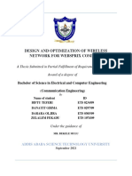 Design and Optimization of Wireless Network For Websprix Company