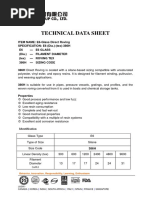 Technical Data Sheet: Behavior, Innovation, Responsibility, Learning, Enthusiasm