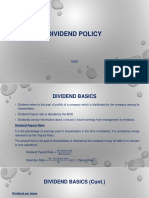 Dividend Policy