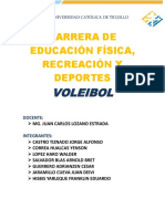 Sesión Vóleibol Contexto Ed. Física