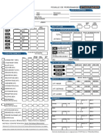 Starfinder - Obozaya Fiche Perso Éditable