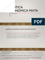 Politica Economica Mixta