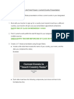 Geography Current Events Final Project 1