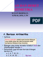 Barisan & Deret Aritmatika