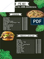 MENU DE JSM