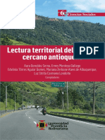 Lectura Territorial Del Oriente Antioqueño