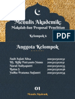 Kelompok 6 - Menulis Akademik - Makalah Dan Proposal Penelitian