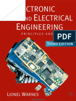 Electronic and Electrical Engineering Principles and Practice Third Edition by Lionel Warnes