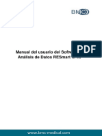 Manual Del Usuario Del Software de Análisis de Datos RESmart nPAP