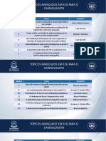 Tópicos Avançados em Ecg para o Cardiologista - Programa