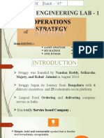 System Engineering Lab - 1: Operations Strategy