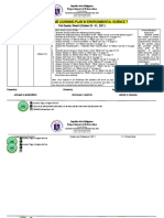 Weekly Home Learning Plan in Environmental Science 7: First Quarter, Week 6 (October 25 - 31, 2021)