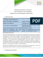 Syllabus Del Curso Fitopatología