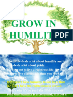 Grow in Humility