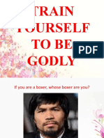 Train Yourself To Be Godly 2