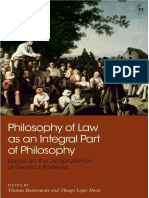 Thomas Bustamante (Editor), Thiago Lopes Decat (Editor) - Philosophy of Law As An Integral Part of Philosophy - Essays On The Jurisprudence of Gerald J Postema-Hart Publishing (2020)