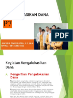 Bank Pert. 7 Kegiatan Mengalokasikan Dana Bank, Jenis Kredit Dan Analisa Prosedur Kredit