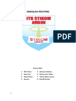 Makalah Routing (Kelompok 4)