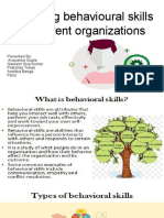 Analyzing behavioural skills in different organizations (1)