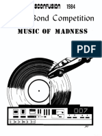 Music of Madness - Massconfusion 1984 James Bond Tournament Module