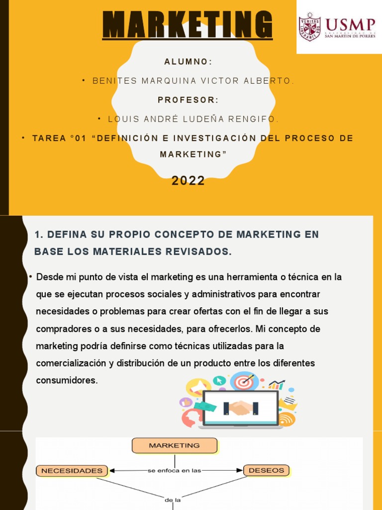 Definición y Estrategias de Marketing | PDF | Marketing | Mercado ...
