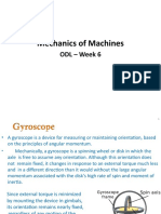 Mechanics of Machines: ODL - Week 6