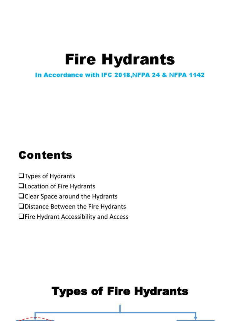 Fire Hydrants | PDF | Manufactured Goods | Hydrology