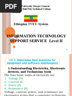 Information Technology Support Service Level II: Ethiopian TVET-System