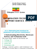 Information Technology Support Service Level II: Ethiopian TVET-System